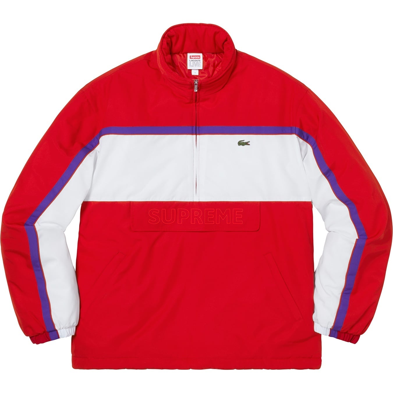 Supreme®/LACOSTE Puffy Half Zip Pullover view 12